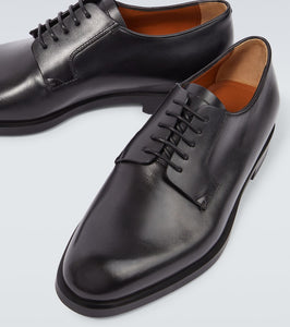 Zegna New Classic Flex leather Derby shoes