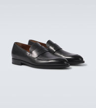 Zegna Leather penny loafers