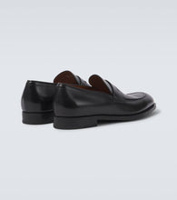 Zegna Leather penny loafers