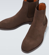 Zegna Suede Chelsea boots