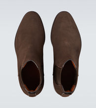 Zegna Suede Chelsea boots
