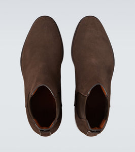 Zegna Suede Chelsea boots