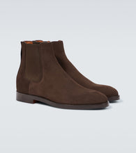 Zegna Suede Chelsea boots