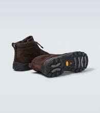 Zegna Triple Stitch suede high-top sneakers