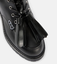 JW Anderson Leather combat boots
