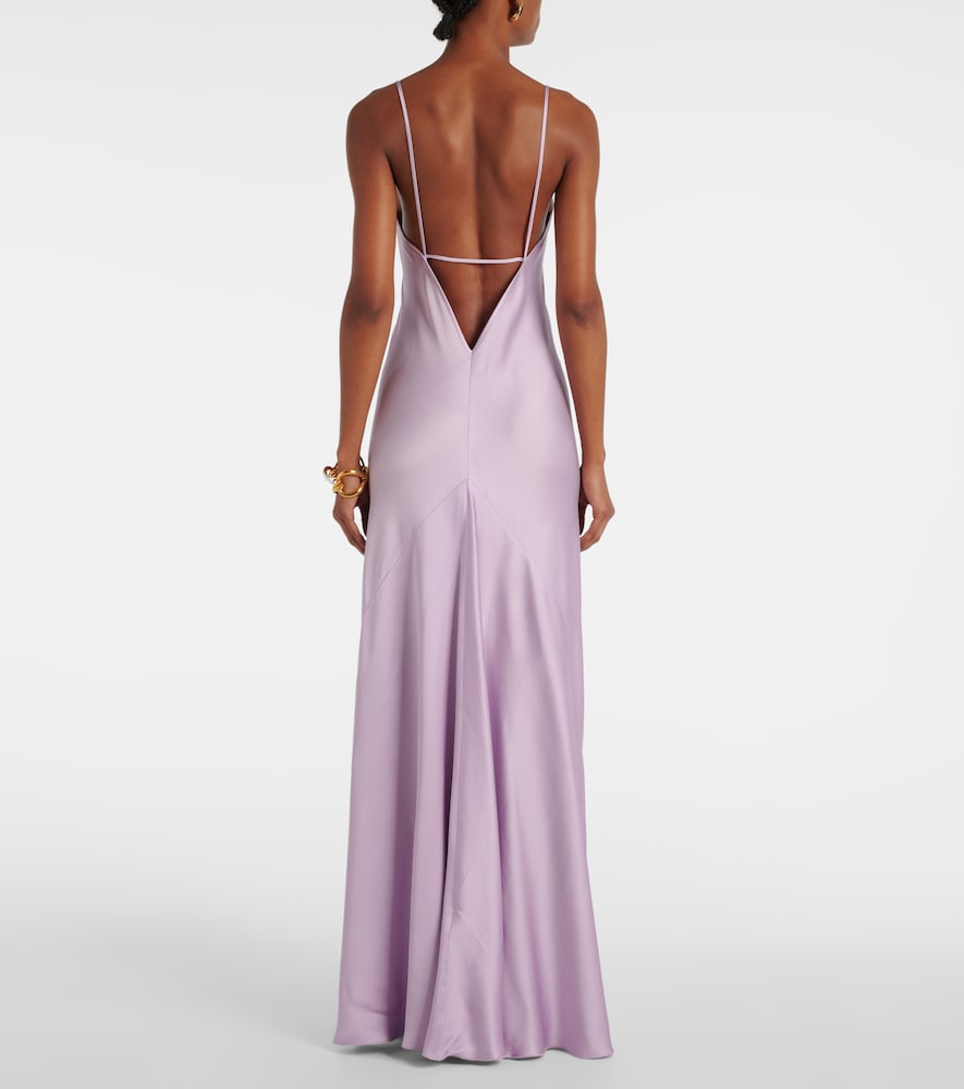 Victoria Beckham Satin gown