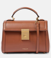 DeMellier Paris leather shoulder bag. Shop DeMellier Top-Handle Bags for women now.