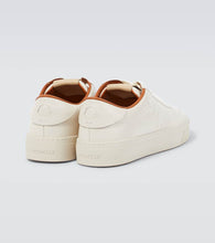 Moncler Monclub leather sneakers