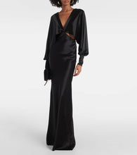 Saint Laurent Satin gown