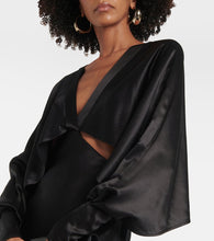 Saint Laurent Satin gown