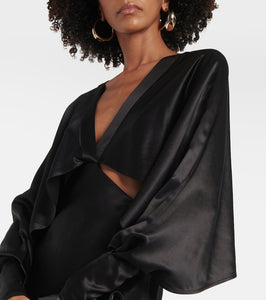 Saint Laurent Satin gown