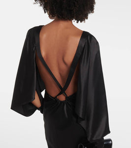 Saint Laurent Satin gown