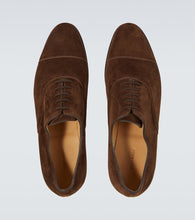 John Lobb City II suede Derby shoes