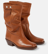 Isabel Marant Ademe leather ankle boots - Isabel Marant Ademe 皮革踝靴