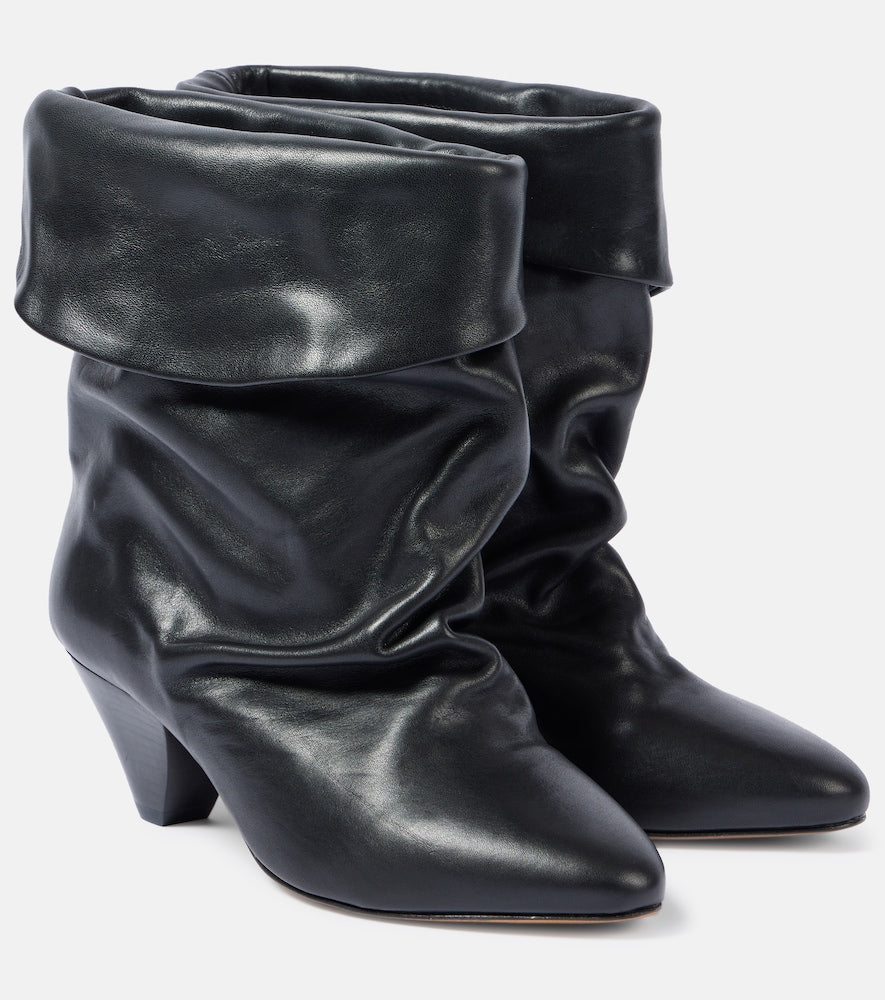 Isabel Marant Ryska leather ankle boots - Isabel Marant Ryska 皮革踝靴