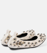 Isabel Marant Belna studded leather ballet flats