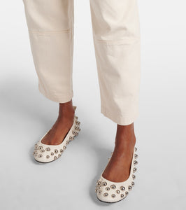 Isabel Marant Belna studded leather ballet flats