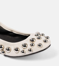 Isabel Marant Belna studded leather ballet flats