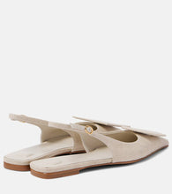 Jacquemus Les Slingbacks Duelo Plates canvas flats
