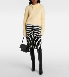 Jacquemus The Bisou leather knee-high boots