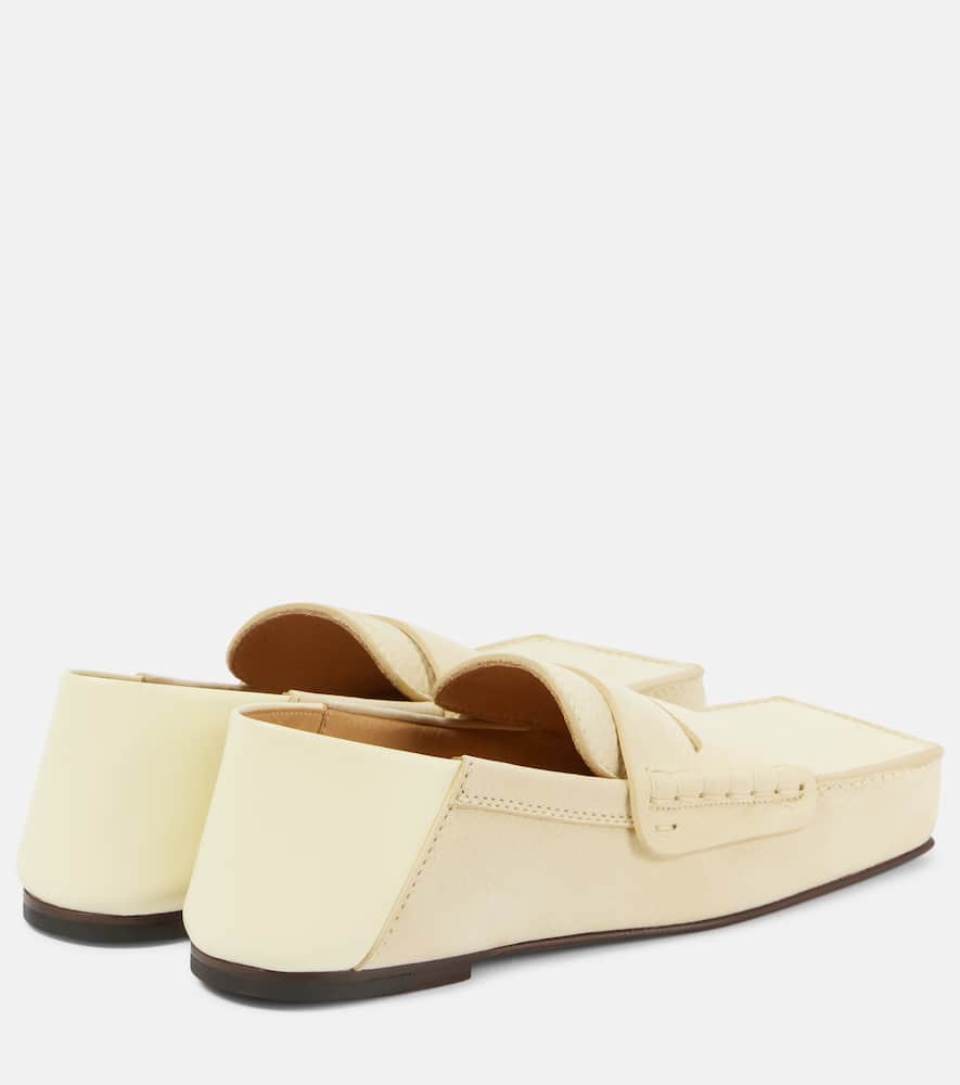 Jacquemus Les Mocassins Carr√É¬© leather loafers