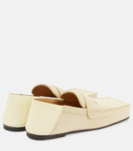 Jacquemus Les Mocassins Carr√É¬© leather loafers