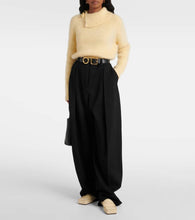 Jacquemus Les Mocassins Carr√É¬© leather loafers