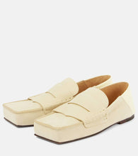 Jacquemus Les Mocassins Carr√É¬© leather loafers