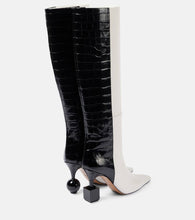 Jacquemus Les Bottes Bisou leather knee-high boots