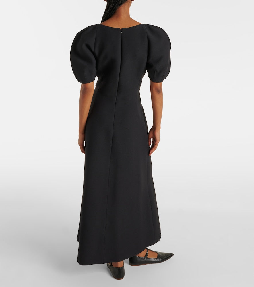 Gabriela Hearst Niahm wool and silk maxi dress