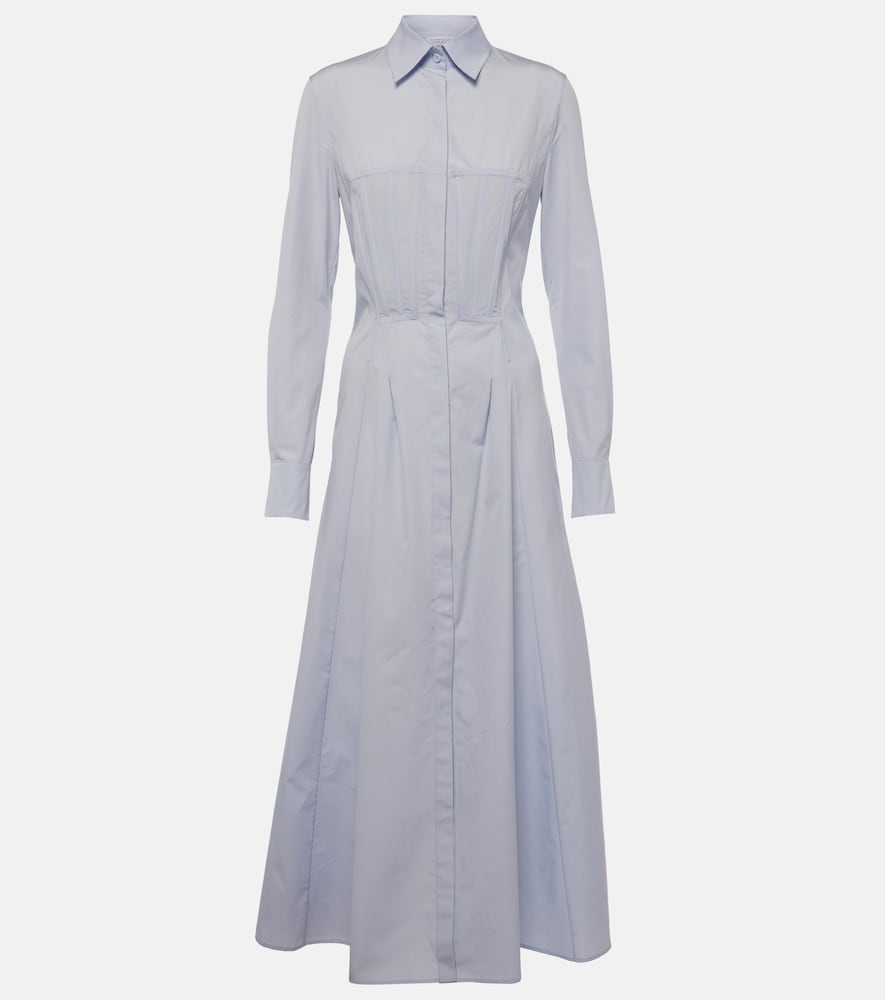 Gabriela Hearst Eugene cotton shirt dress. Gabriela Hearst Eugene 棉质衬衫裙