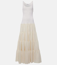 Gabriela Hearst Pozas tiered linen maxi dress. Gabriela Hearst Pozas 多层亚麻长裙