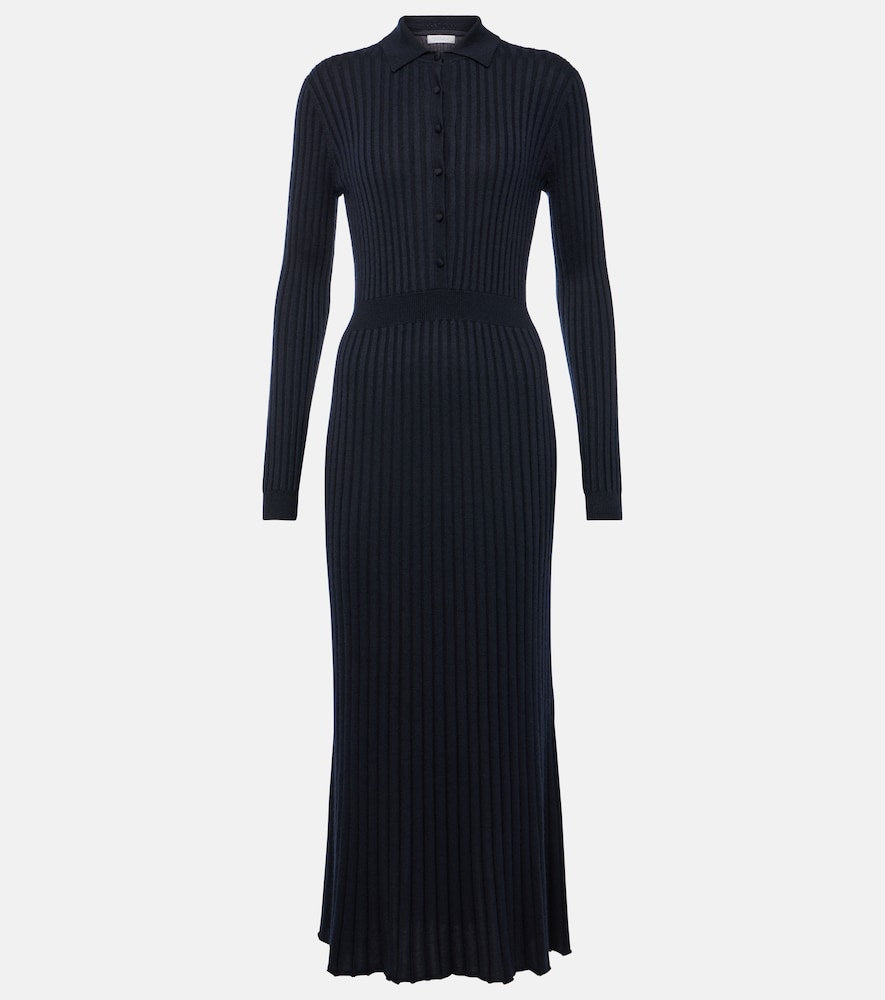 Gabriela Hearst Ardor silk and cashmere midi dress. Gabriela Hearst Ardor 真丝羊绒中长连衣裙