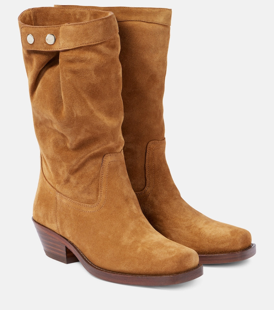Isabel Marant Ademe suede ankle boots - Isabel Marant Ademe 绒面革踝靴