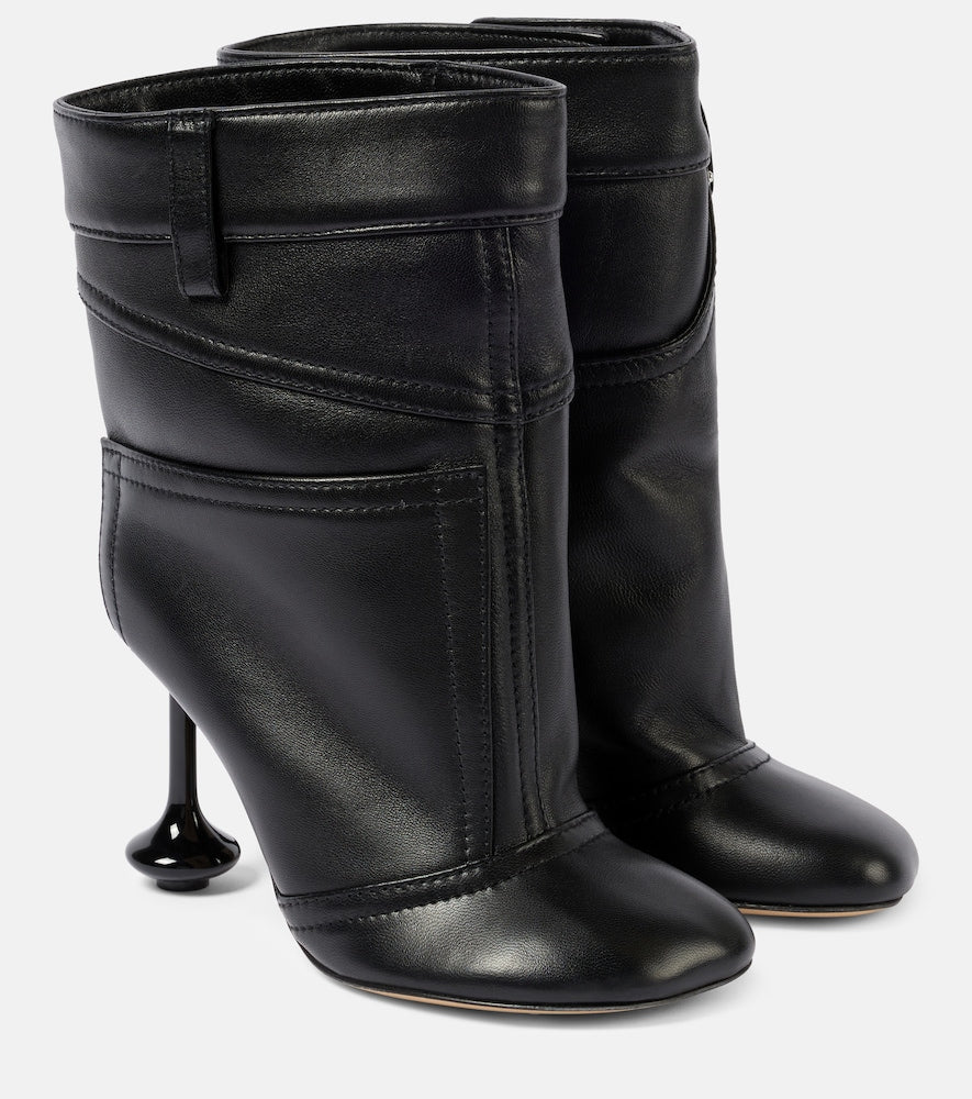 Loewe Toy Panta 90 leather ankle boots - Loewe Toy Panta 90 皮革踝靴