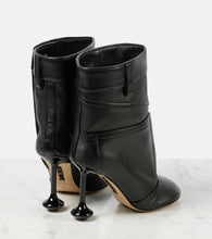 Loewe Toy Panta 90 leather ankle boots