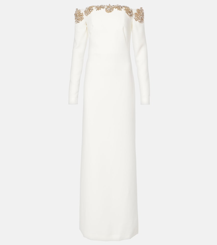 Costarellos Meline embellished  gown. Costarellos Meline 缀饰礼服