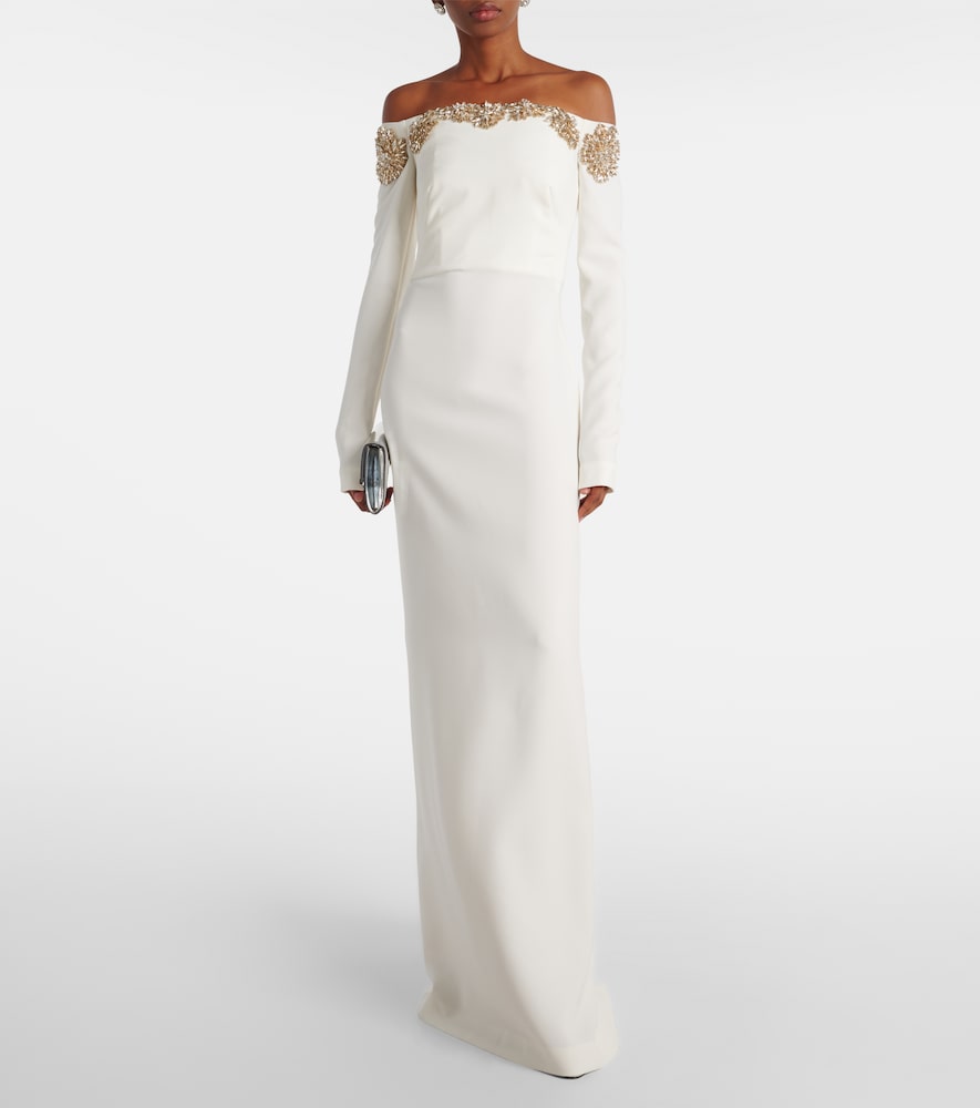 Costarellos Meline embellished  gown
