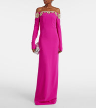Costarellos Meline embellished  gown