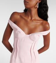 David Koma Off-shoulder minidress