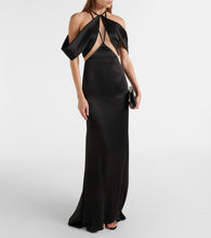 David Koma Off-shoulder tulle gown