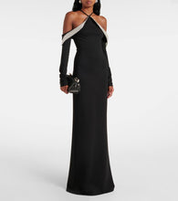 David Koma Crystal-embellished gown