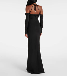 David Koma Crystal-embellished gown