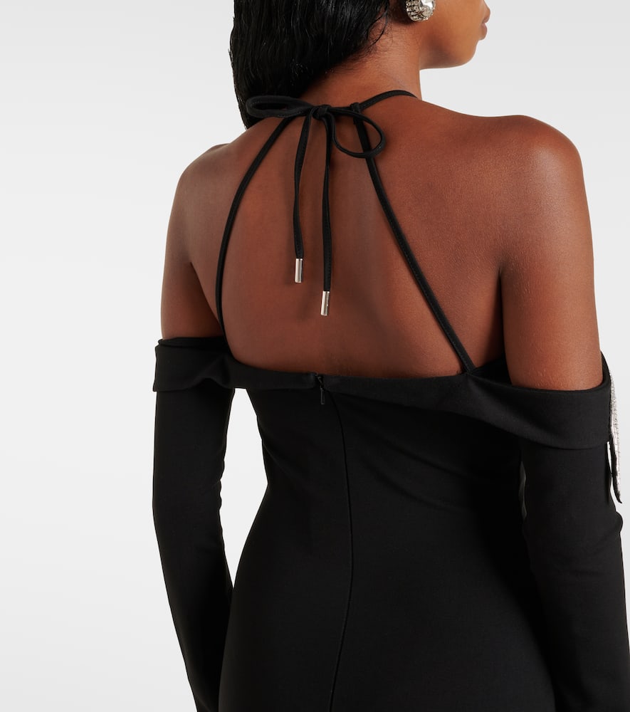 David Koma Crystal-embellished gown