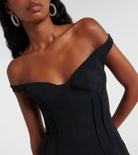 David Koma Off-shoulder minidress