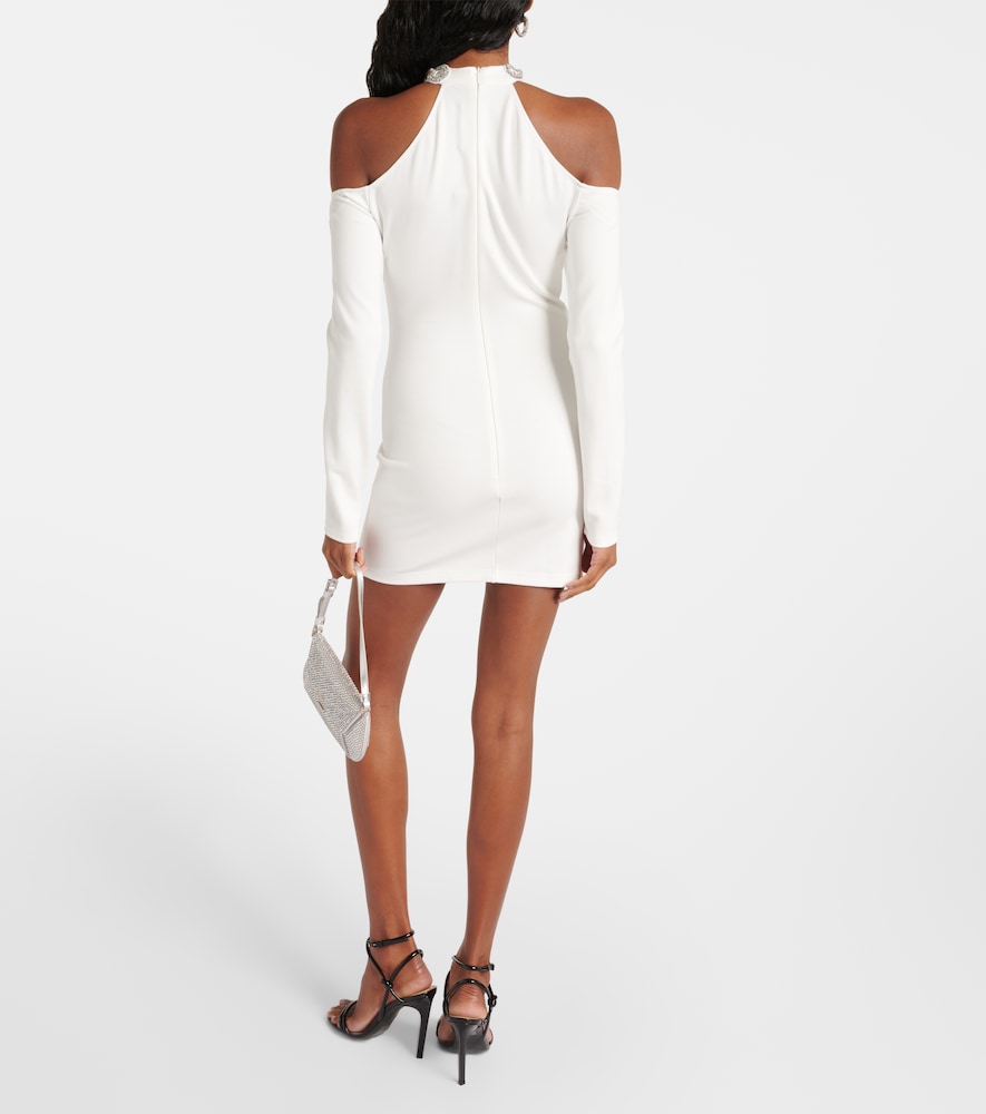 David Koma Bridal crystal-embellished minidress
