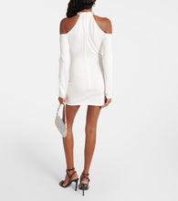 David Koma Bridal crystal-embellished minidress