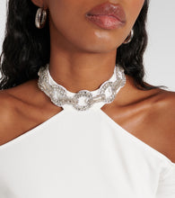 David Koma Bridal crystal-embellished minidress