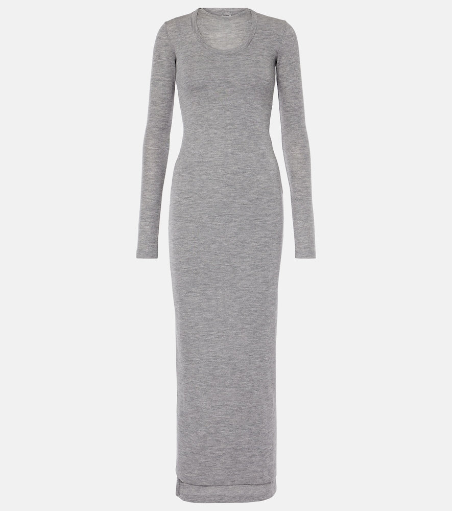 Jil Sander Virgin wool midi dress. Jil Sander 纯羊毛中长连衣裙