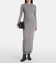 Jil Sander Virgin wool midi dress